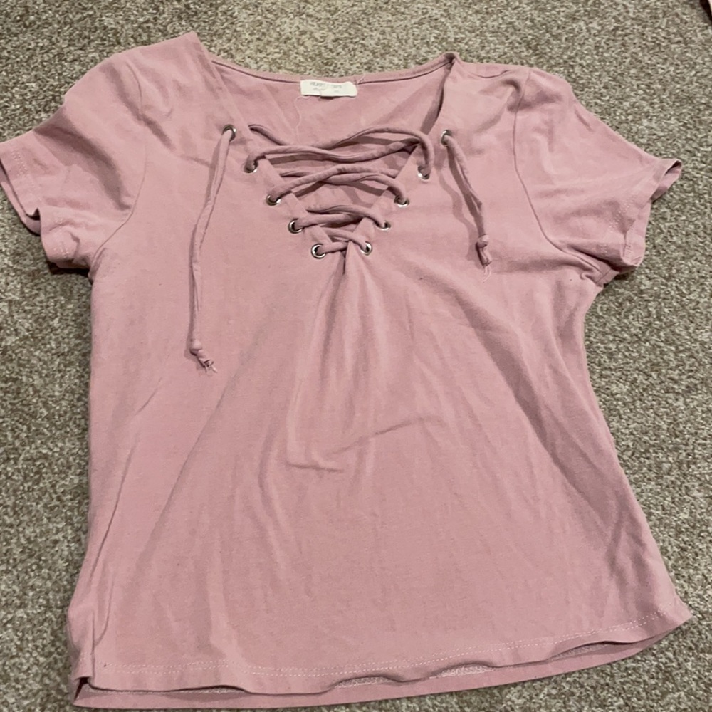 Blush Crop Top